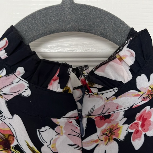 LuLu’s midi ruffled pleated long sleeve dress - Picture 9 of 13